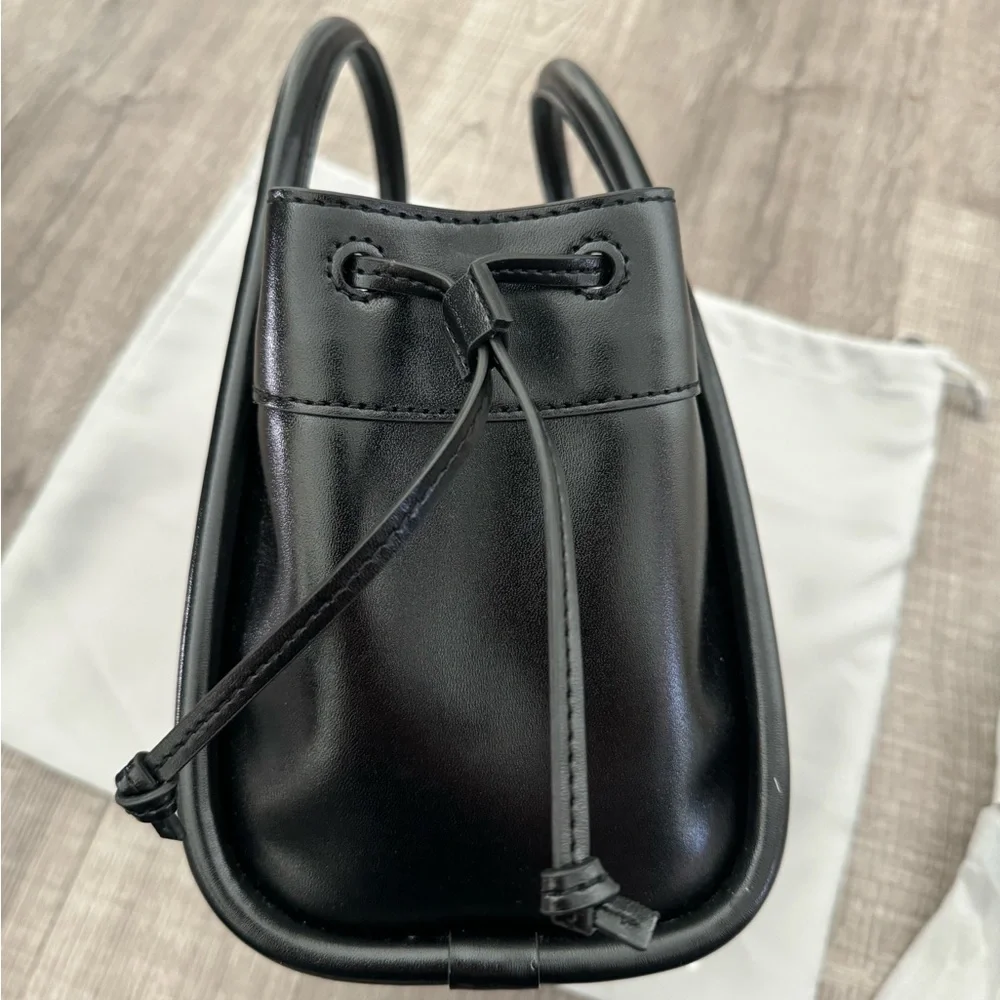 Charles & Keith Ashby Slouchy Tote Bag - Black - Size Medium - Picture 9 of 9